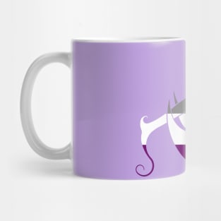 Asexual Flag Sloth Mug